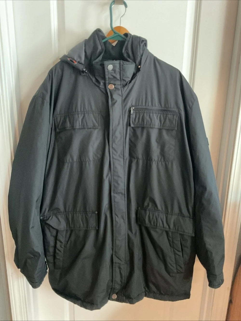 Hawke & Co - Black Hooded Puffer Coat - Men’s Size 2XL